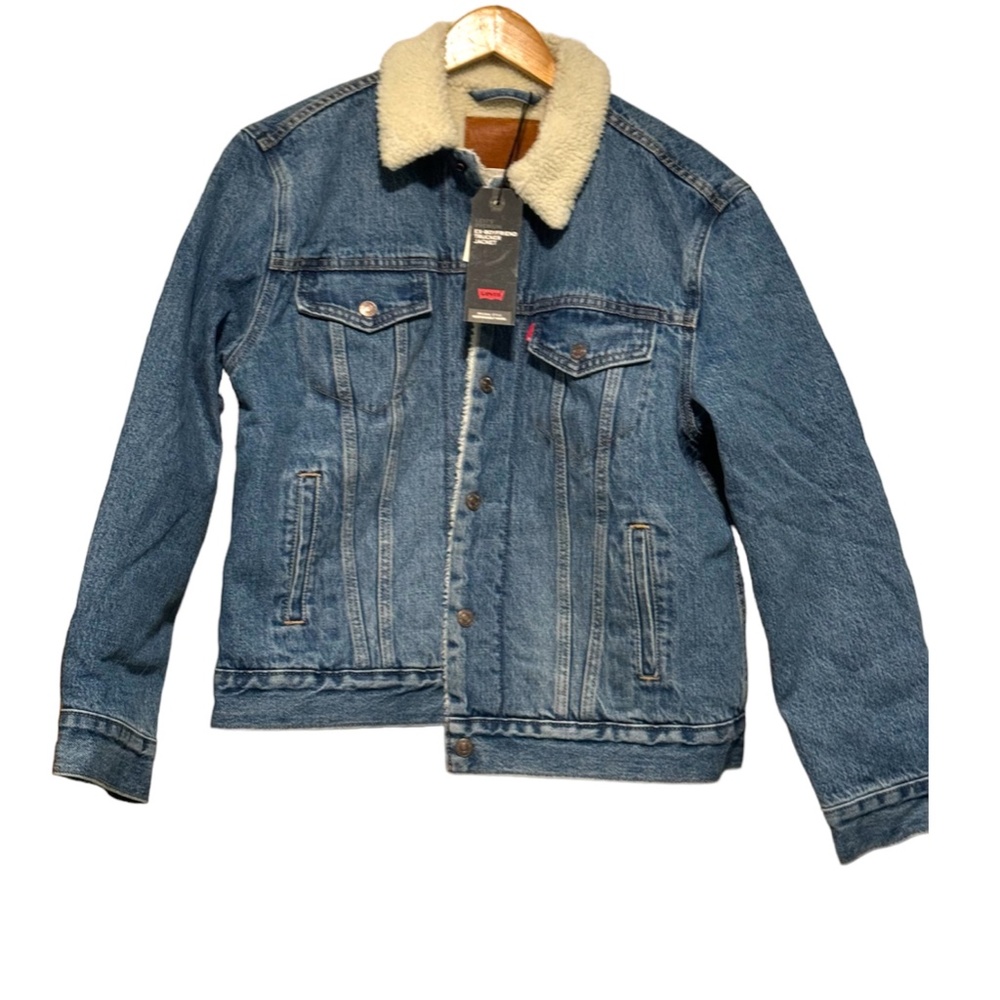 Levi's Premium Ex-Boyfriend Sherpa Trucker Jacket